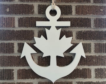 White Wall-hung Nautical Themed Decorations - Maritime, Atlantic, Nova Scotia, modern / contemporary decor, wall decoration, PVC