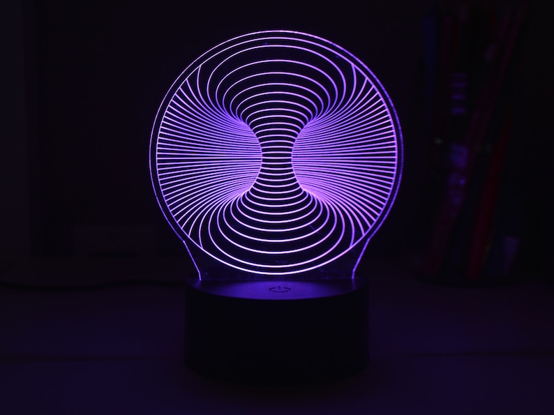 Custom Edge Lit Lamp Fandom Lamps Sport Team Lamps Etsy