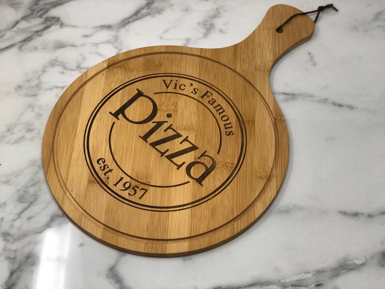 Custom Pizza/Cutting Board Unique Gift Father or Mothers Etsy