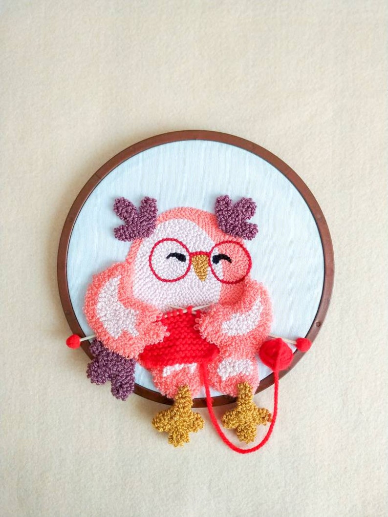 Owl Wall Decor Wall Hangings Wall Decor Gift for Her Craft Etsy