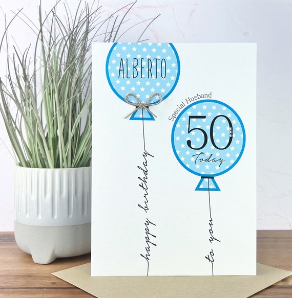 BIGLIETTO DI COMPLEANNO Maschile Auguri Di Compleanno Di Simon Elvin - Foto 10