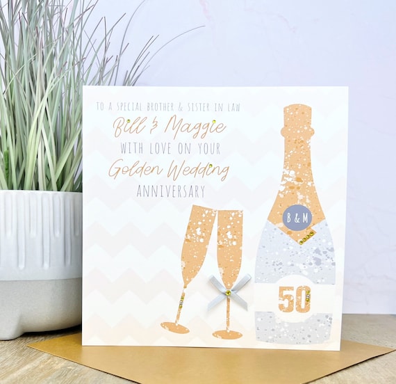 Feliz Aniversario Amazon Regalos Bodas De Oro Tarjeta