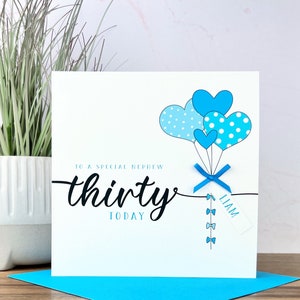 Carte d’anniversaire masculine personnalisée faite à la main 18e, 21e, 30e, 40e, 50e, 60e, 70e, 80e fils, frère, cousin, oncle, ami
