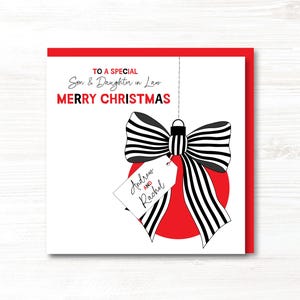 Personalised Christmas Card - Any Relation