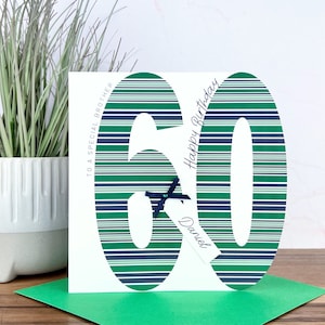 Carte d’anniversaire homme fait main personnalisée 16e, 18e, 21e, 30e, 40e, 50e, 60e, 70e, 80e Fils, frère, cousin, oncle, ami
