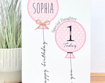 Biglietto Di Auguri Per Il 33° Compleanno Da Uomo Con Palloncini - Foto 6