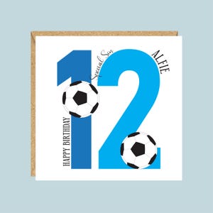 Cartão de aniversário personalizado para meninos, 4º, 5º, 6º, 7º, 8º, 9º, 10º, 11º, 12º, 13º, irmão, sobrinho, filho, neto, afilhado