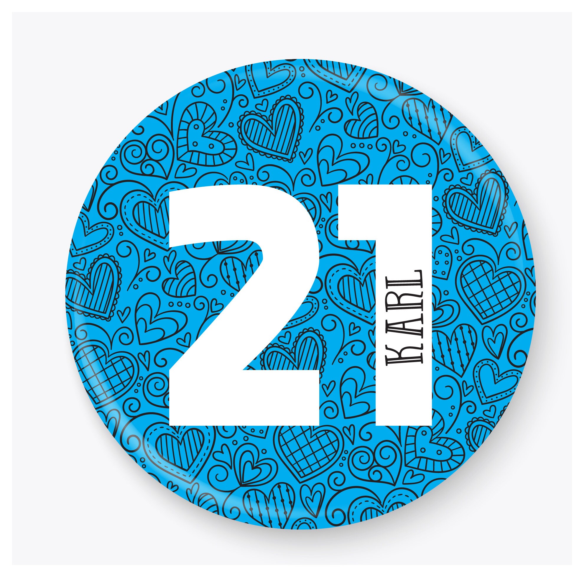 Distintivo Di Compleanno E Sigillo Di Anniversario Illustrazione Di - Foto 3