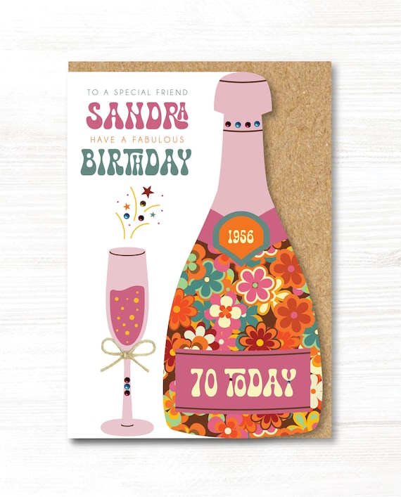 Stendardo Personalizzato Per Feste Di Compleanno – 0,6x1,8 Mt – Per 18°, 21°, 30°, 40°, 50°, 60°, 70° – Stampa Su Plastica Resistente - 6