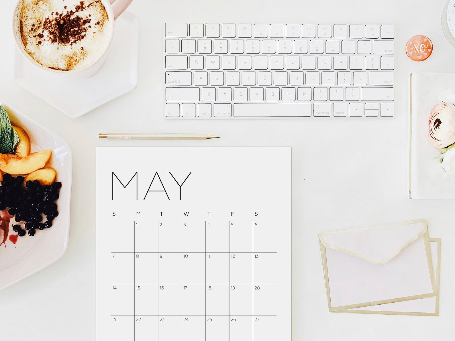 Calendar 2023 Big Wall Calendar 2023 Printable Calendar Etsy Canada