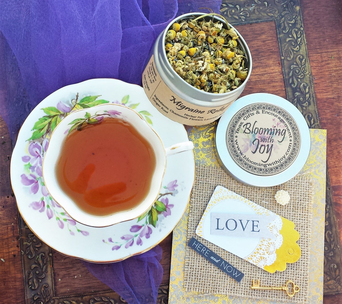Migraine Relief Relaxing Tea Sleepy Time Tea Ginger Root Chamomile Tea