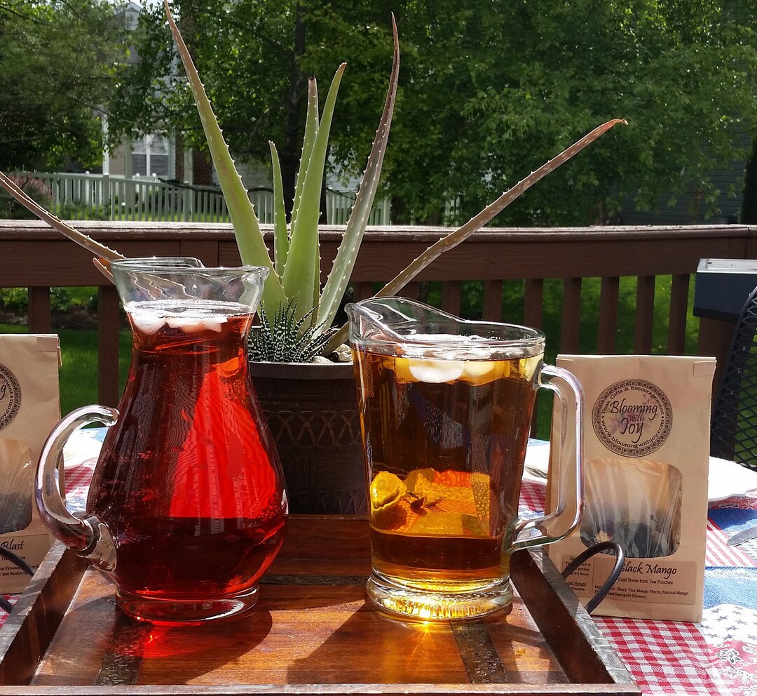 Black Iced Tea Cold Brew Kit: Irish Breakfast Blend (6 Pouches) - Etsy