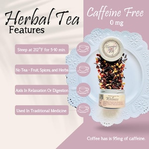 Berry Blast - Cold Brew Iced Tea - Cold Brew Kit - Iced Tea - Cold Brew Bag - Herbal Tea - Fruity Flavor Tea - Loose Leaf - Caffeine Free image 3