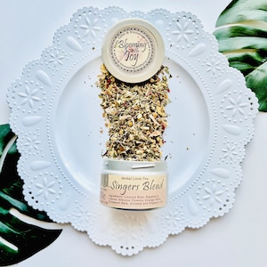 Singers Blend - Singers Tea - Sore Throat - Sinus Relief - Medicinal Tea - Licorice Root - Raspberry Leaf - Cinnamon Bark - Slippery Elm