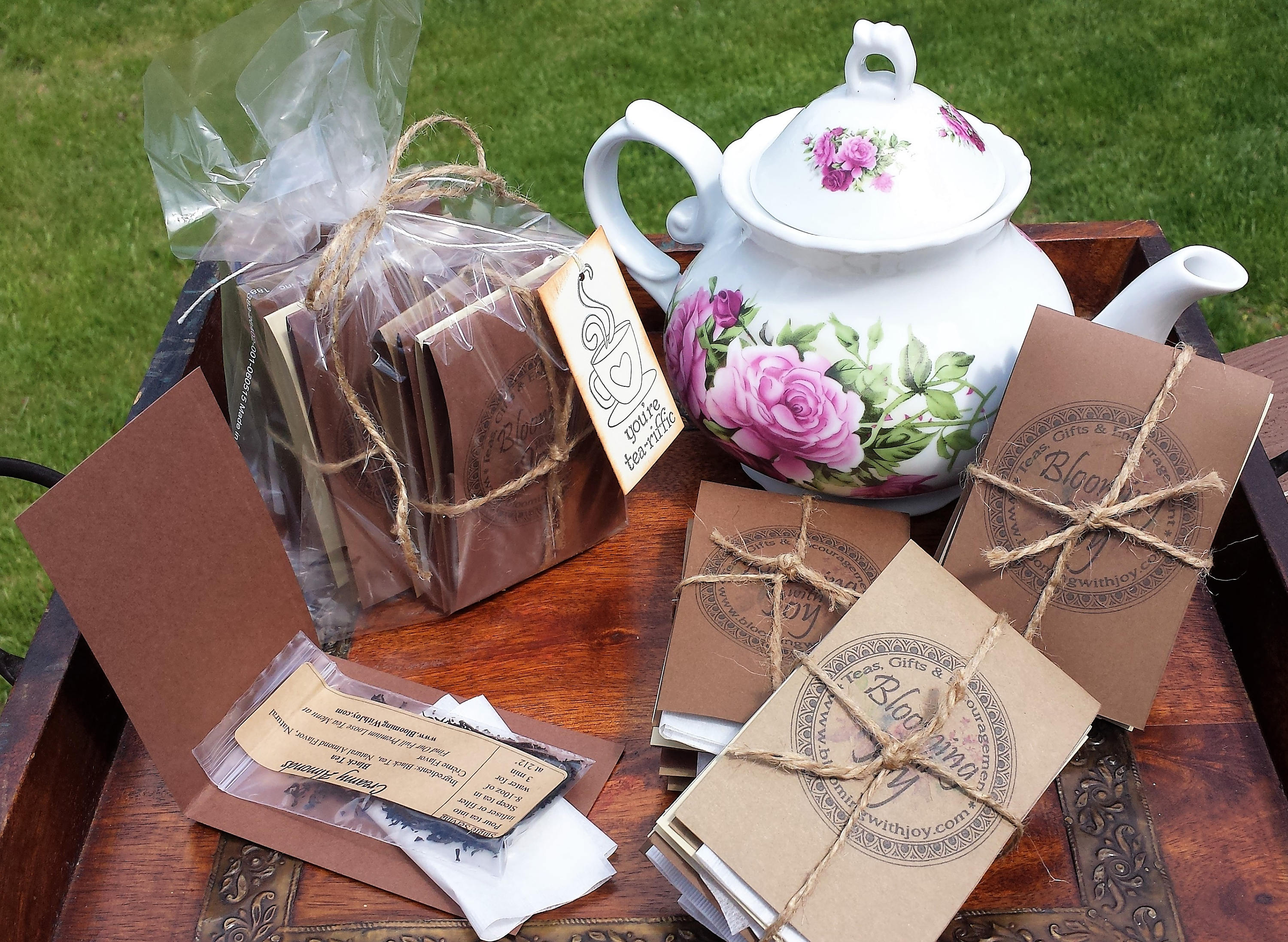 12 Single Serving Tea Tea Packets Custom Tea Favors Tea Etsy