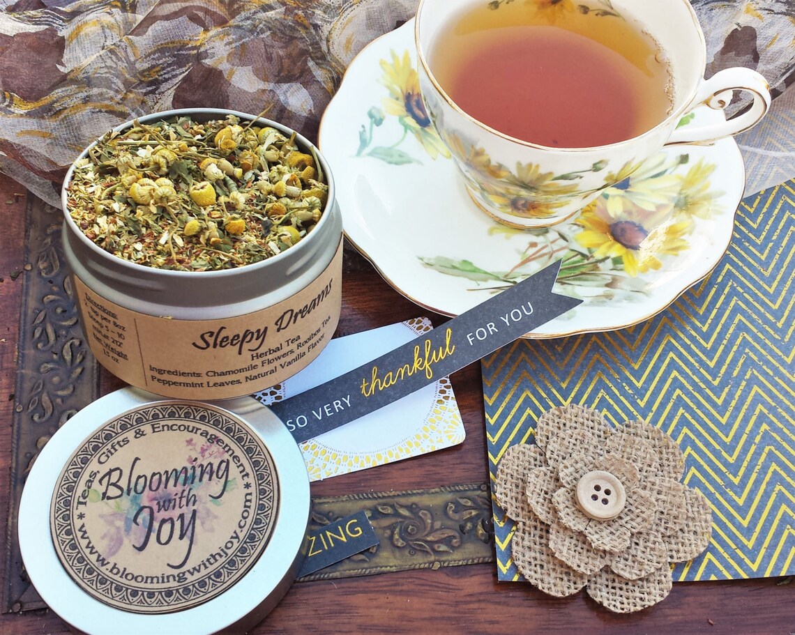 Sleepy Dream Sleepy Time Tea Mint Tea Rooibos Tea Etsy