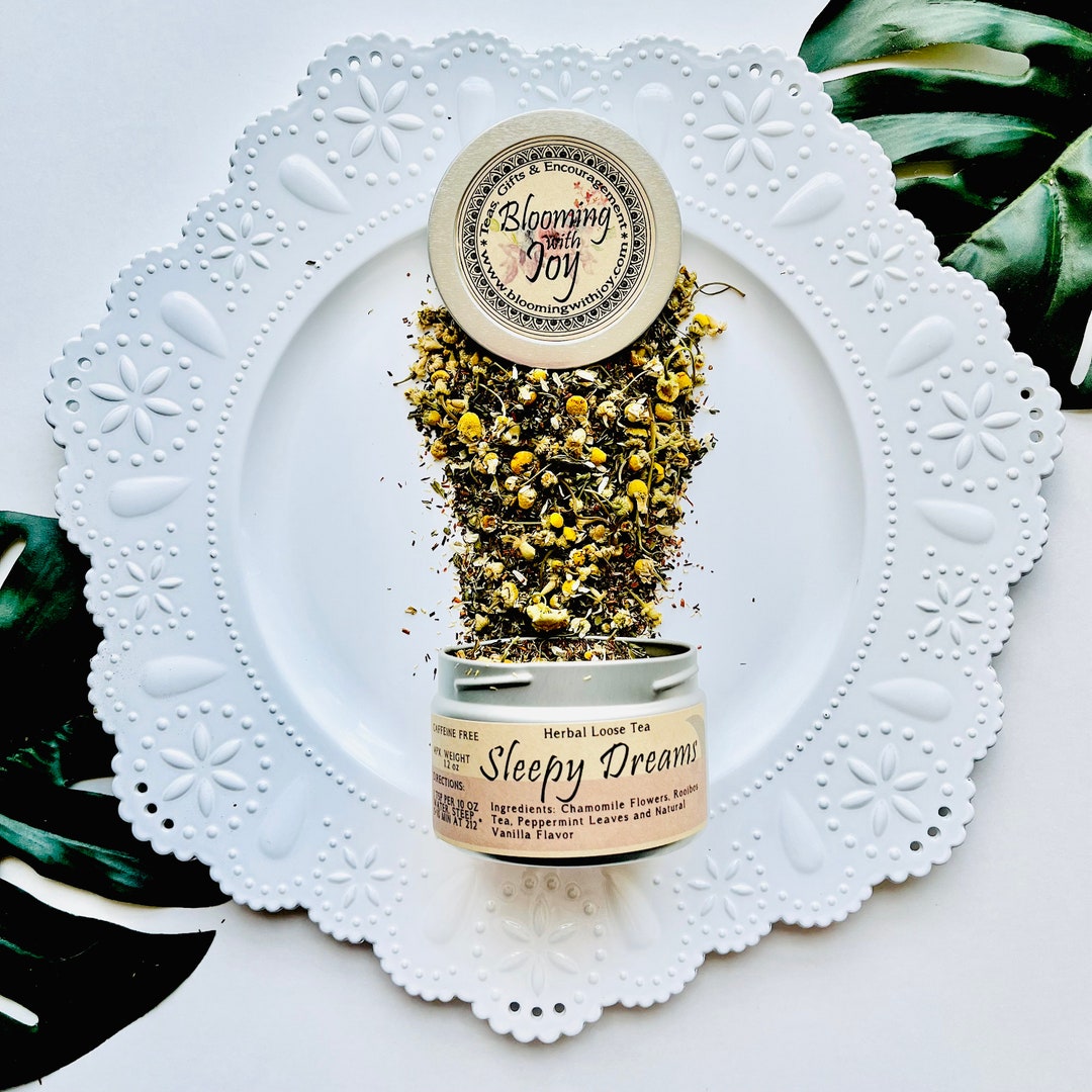 Sleepy Dream Sleepy Time Tea Mint Tea Rooibos Tea Migraine Relief