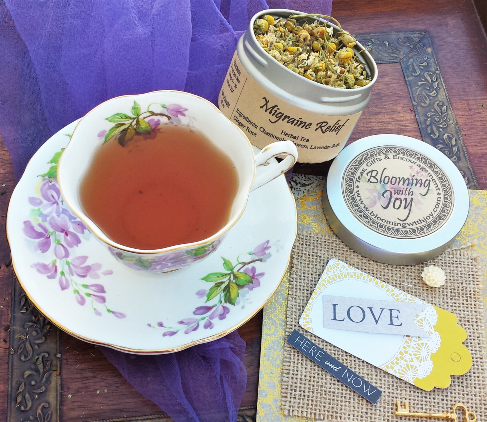 Migraine Relief Relaxing Tea Sleepy Time Tea Ginger Root Etsy