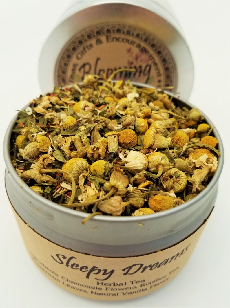 Sleepy Dream Sleepy Time Tea Mint Tea Rooibos Tea Etsy