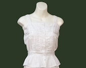 Lovely Gunne Sax Camisole and Skirt Set - Sweet and Frilly - Size 5