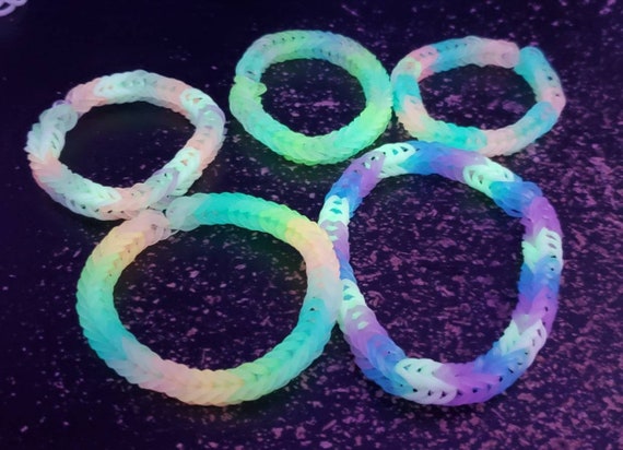 Glow-in-the-Dark Pastel Bracelet