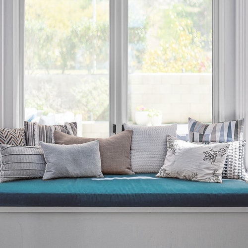 Sunbrella Custom Bench Cushion Dog Bed Window Seat / Etsy