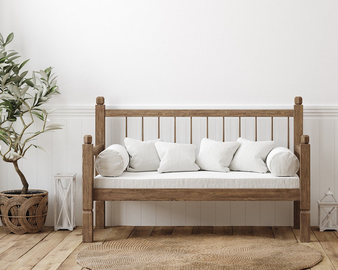 Swing Daybed Bench Cushion & Pillow COVER Custom Porch Swing Etsy