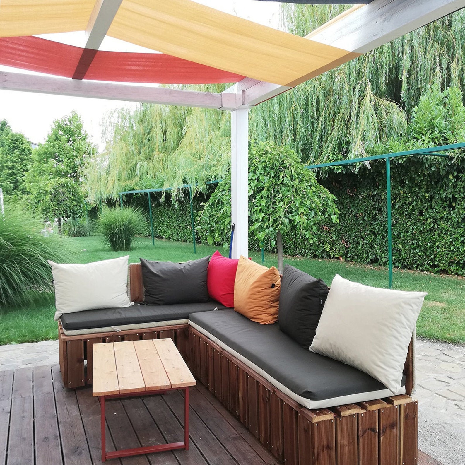 Custom Outdoor Cushion Covers Custom Bench Cushion Bench Etsy