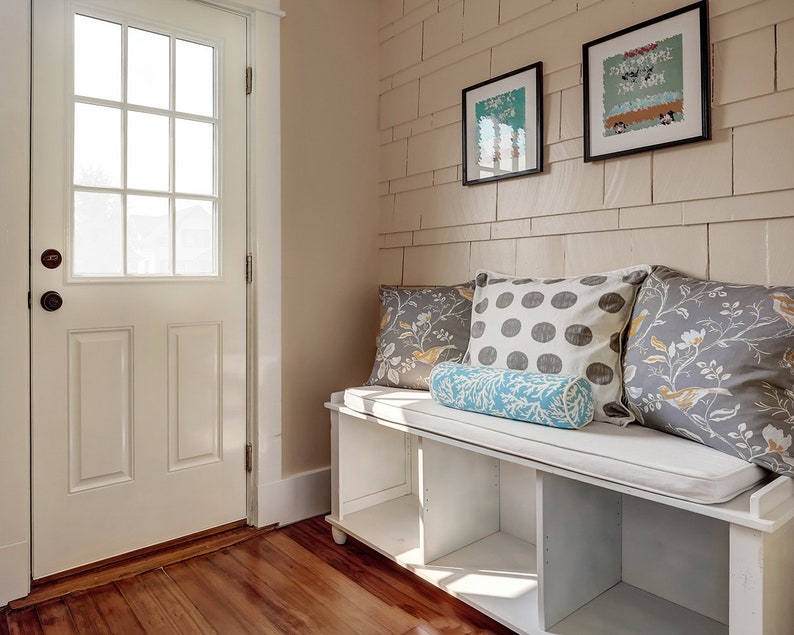 Custom Entryway Bench Cushion COVER Storage Bench Cushion Etsy Australia