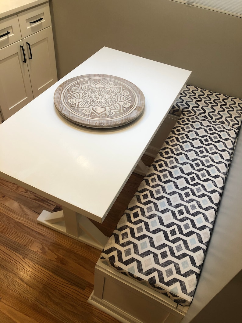 Kitchen Nook Cushion COVER Banquette Seat Cushion Cover Etsy