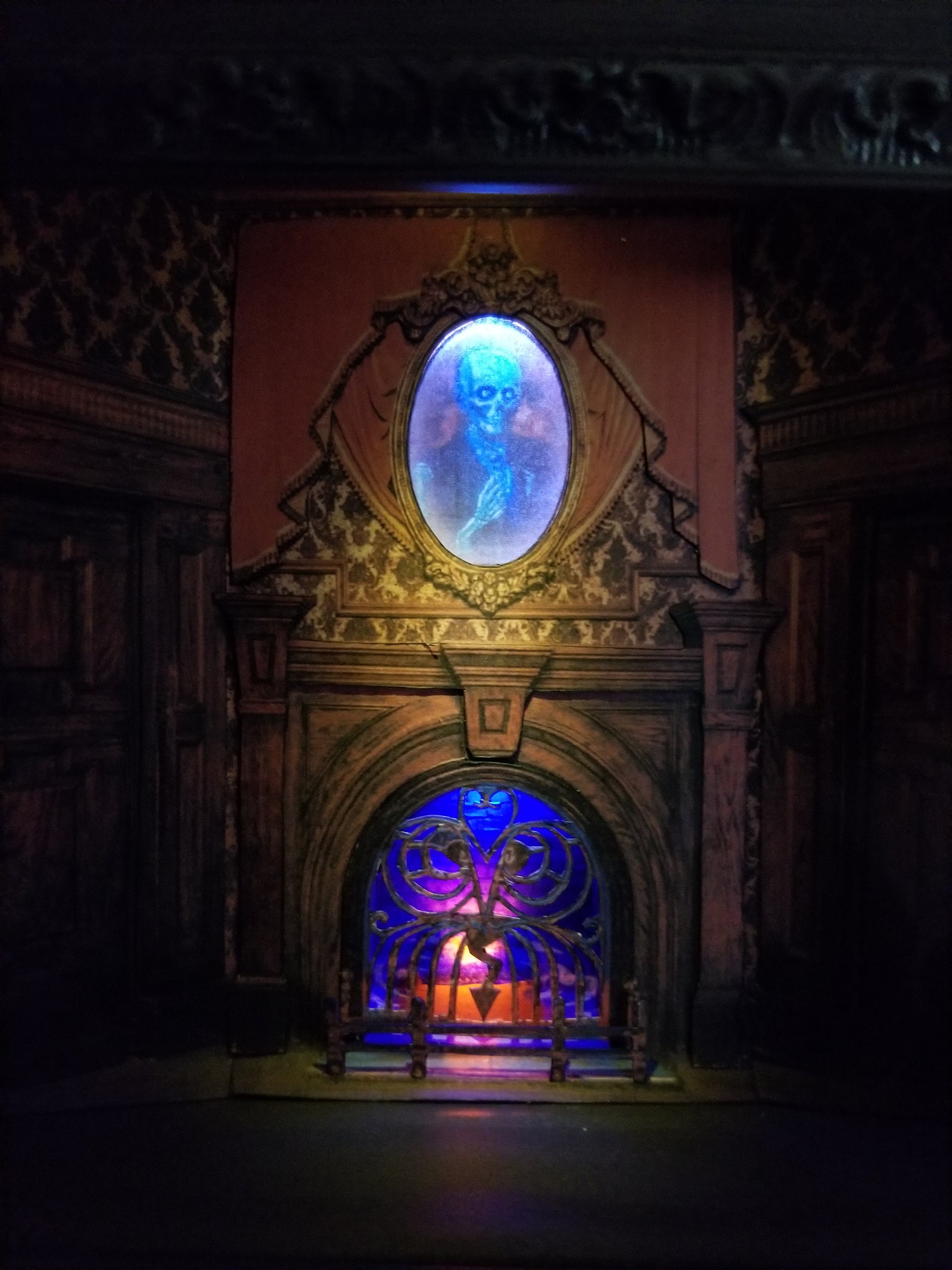Haunted Mansion Master Gracey LIGHTED Haunted Mansion Etsy