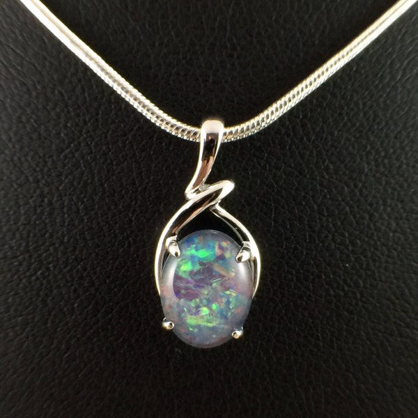 Opal Necklace - Etsy