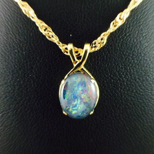 Opal Necklace Pendant Jewelry Genuine Unique Australian - Etsy Australia