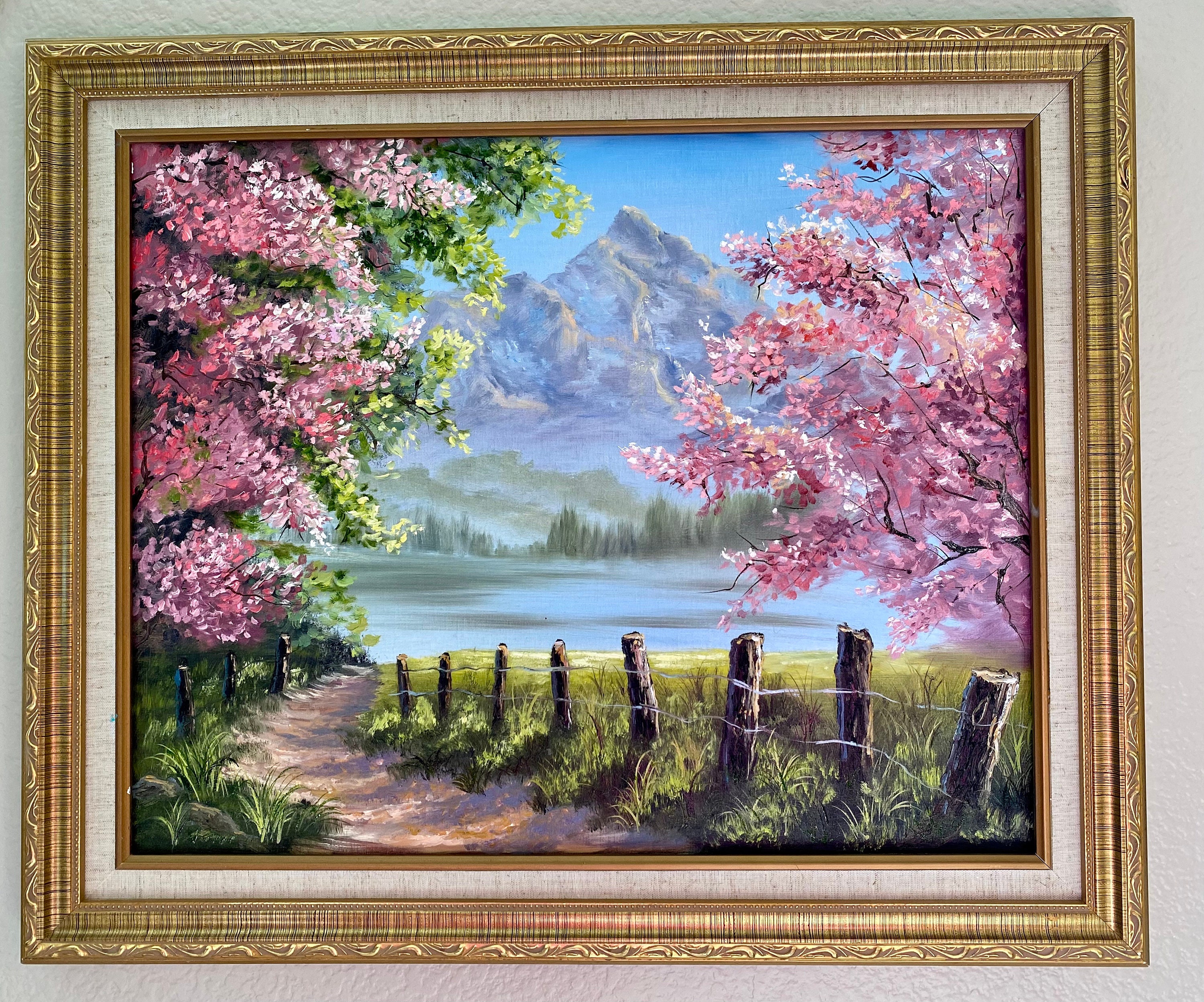 Spring Blossoms, Original Oil Painting - Etsy