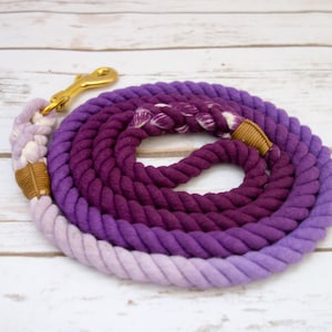 Purple Ombre Dog Leash image 3