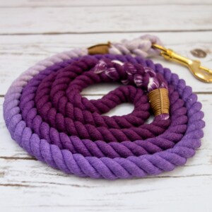Purple Ombre Dog Leash image 4