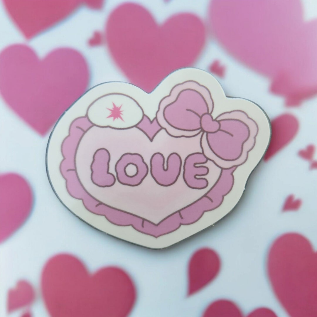 Love Line Sticker Love Sticker - Etsy