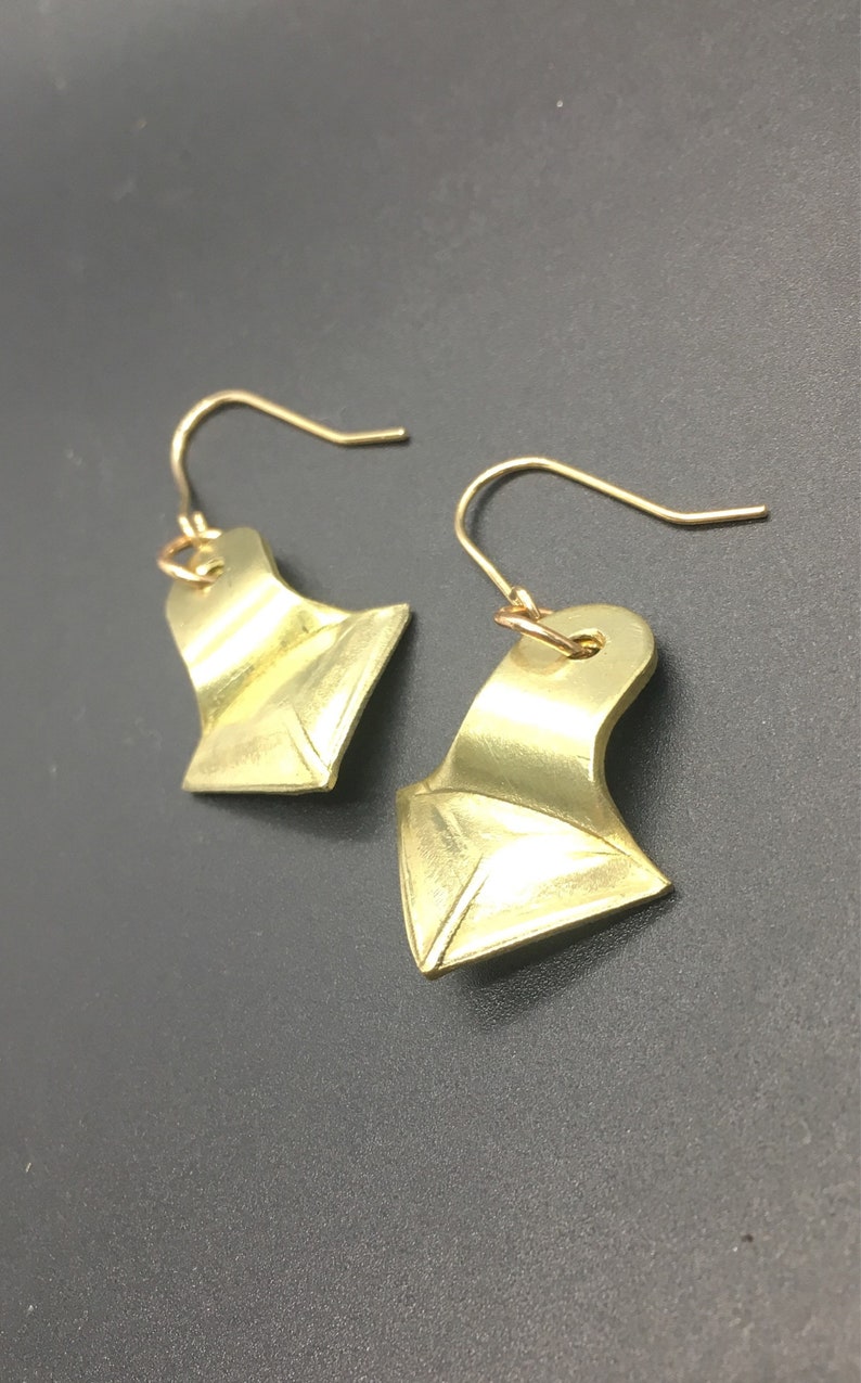 Recycled Saxophone Earrings Sax Key Earrings Saxophone Jewelry Etsy