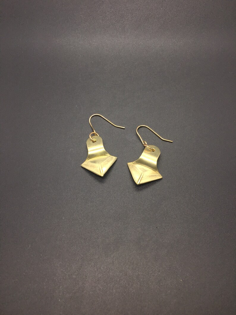 Recycled Saxophone Earrings Sax Key Earrings Saxophone Jewelry Etsy