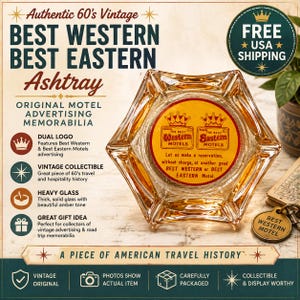 Best Western Ashtray - Etsy