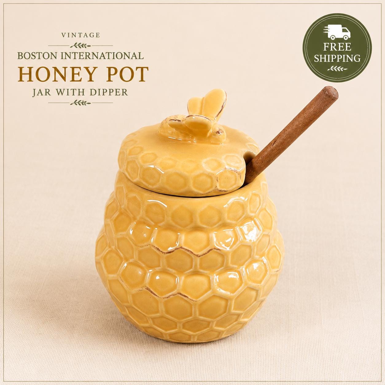 Vintage Honey Pots - Etsy