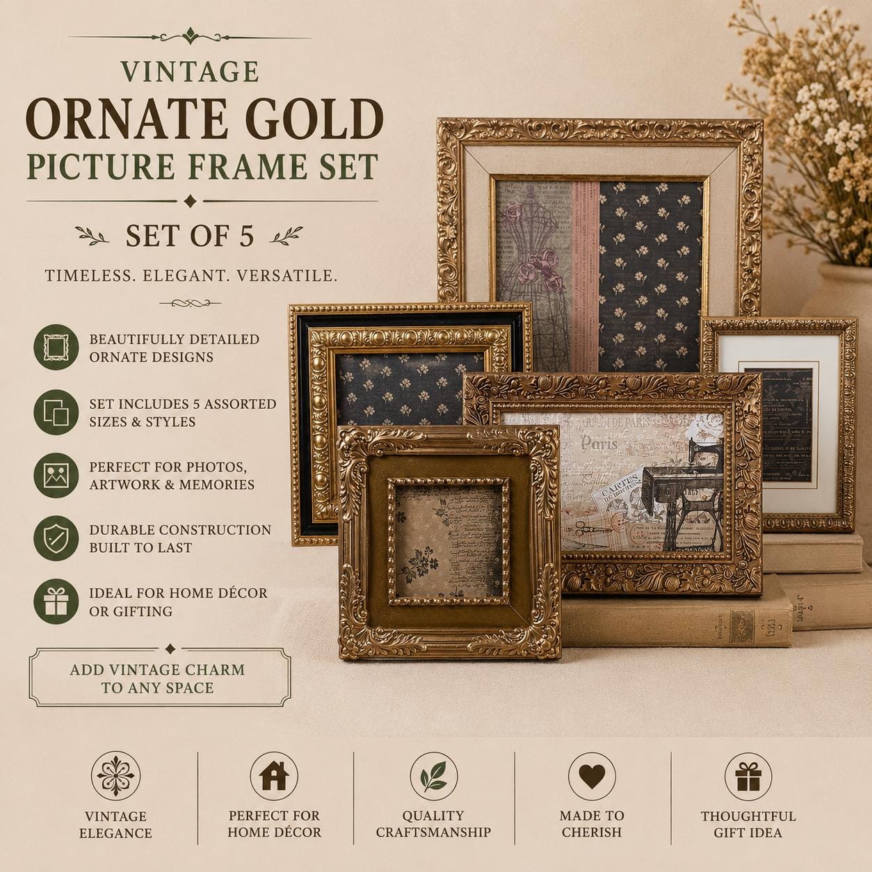 Ralph Lauren Picture Frames - Etsy