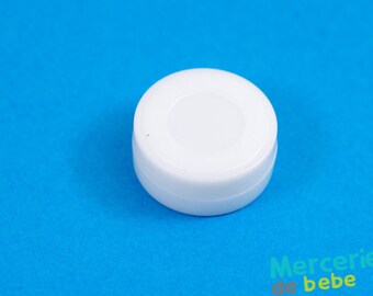 Sound effects for baby toys: rattle - white - diameter: 27mm