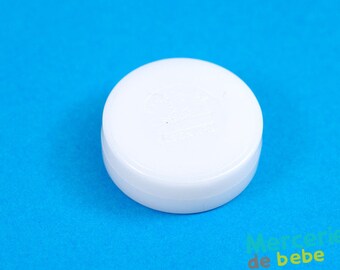 Sound effects for baby toys: rattle - white - 33 mm diameter