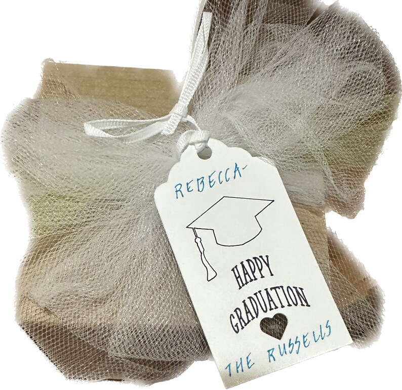 Happy Graduation Gift Tags With Ribbon, Set of 12 - Etsy