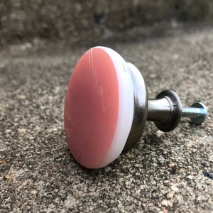 Pink Gooseberry Pyrex Drawer Pull