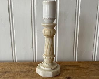 Vintage table lamp Alabaster