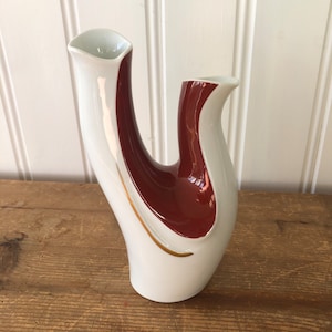 Vaso de porcelana Hackefors Suécia