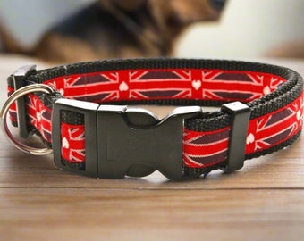Mini-Halsband Für Kleine Hunde & Katzen – Größe M (29–38 Cm), Rot Mit Blumen, Weiches Veloursleder, Verstellbar