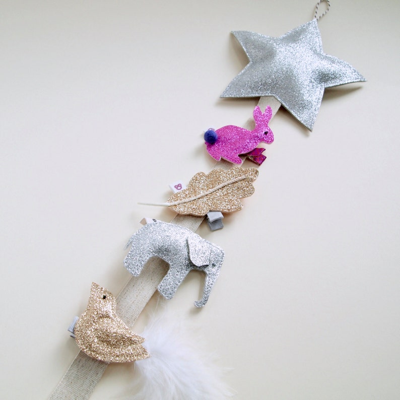 Hair Clip Holder Hair Accessory Organizer Bow Holder Hair Etsy